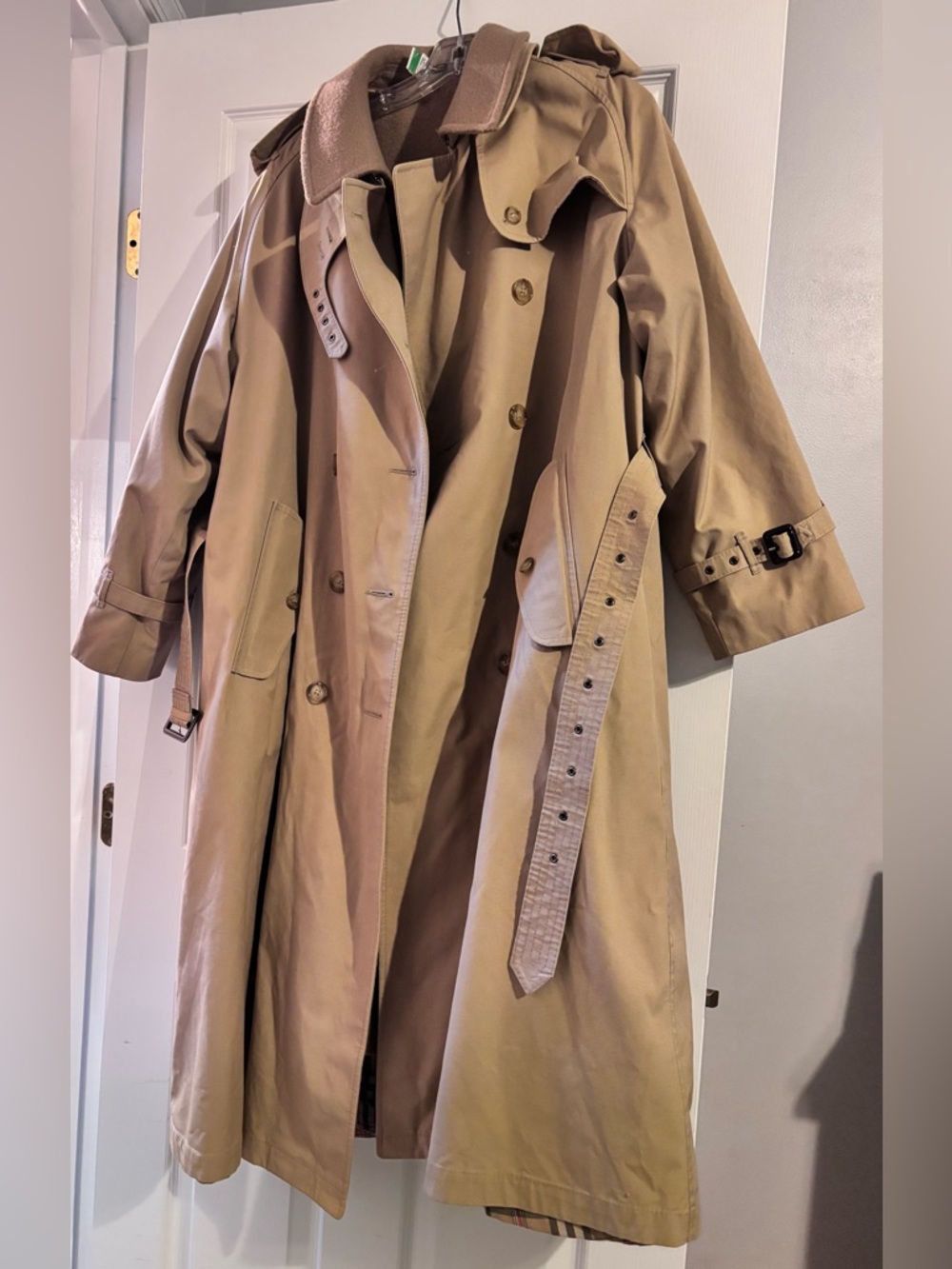 Classic Double-Breasted Trench Coat